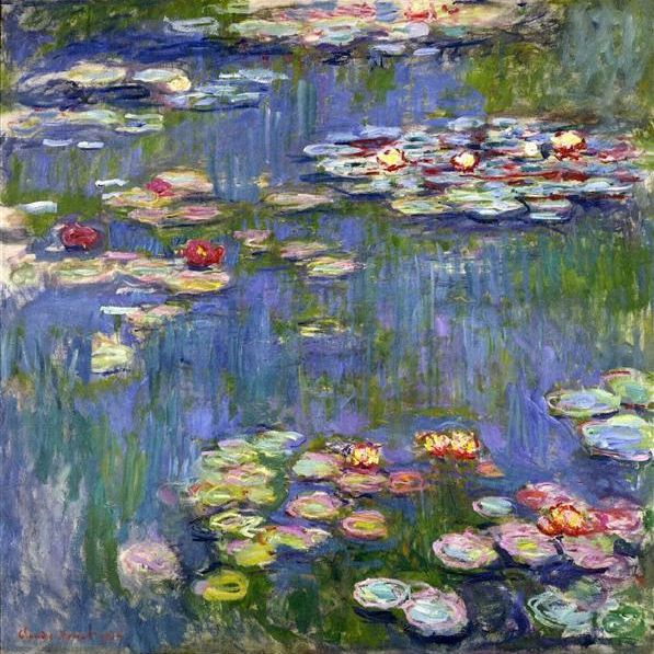 Water Lillies, Claude Monet